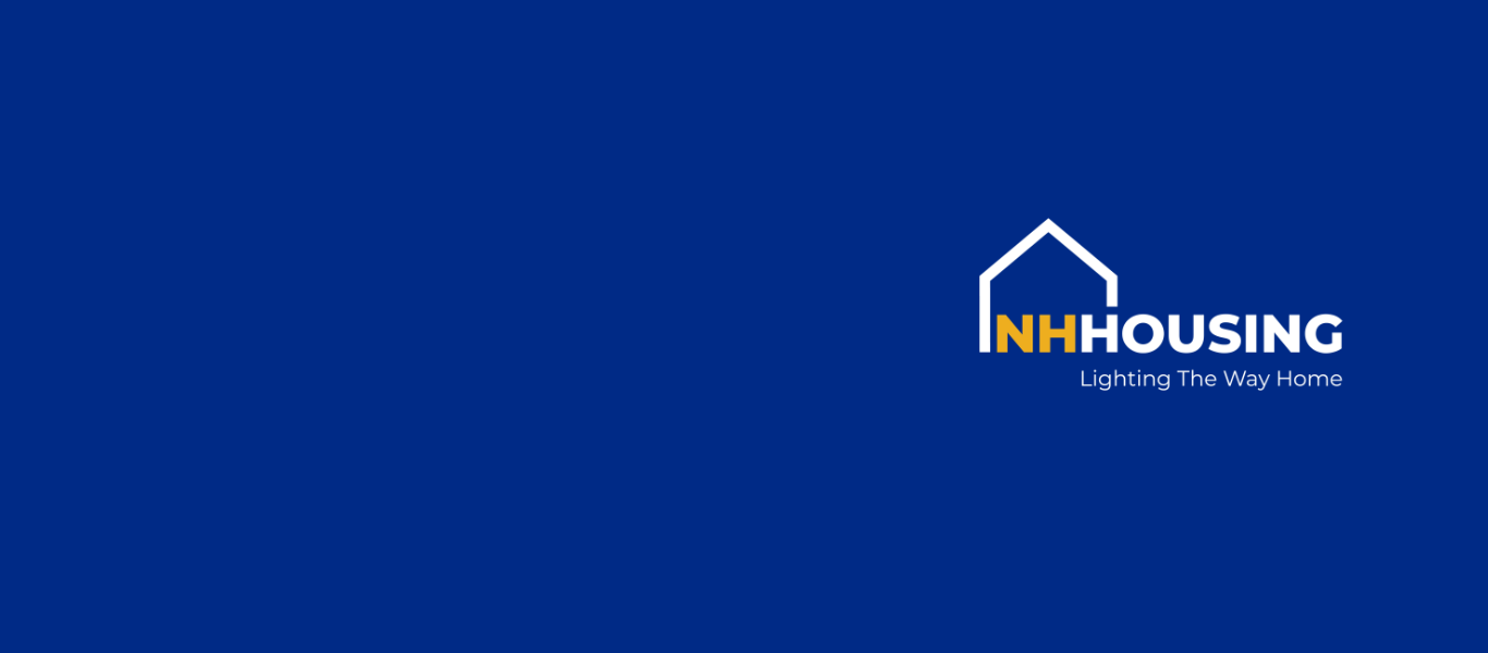 Logo of INH Housing featuring a house outline and the tagline 