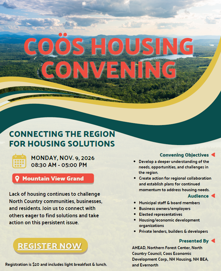 Coös Housing Convening